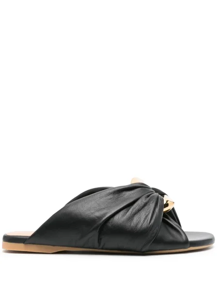 Papuci Jw Anderson din piele negru