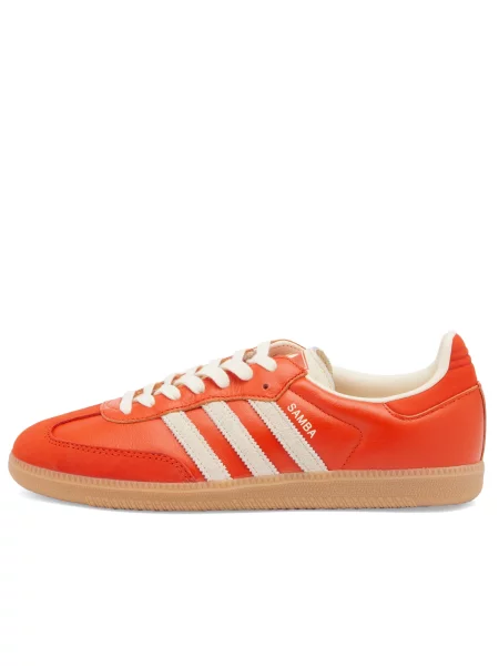 Adidas Originals sneakersy zamszowe Samba OG pomarańczowy białe