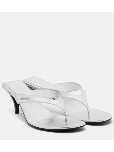 Chiloți tanga Gucci din piele