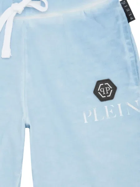 Szorty dziecięce Philipp Plein niebieskie