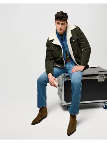 WRANGLER Džinsai tamsiai džinso mėlyna