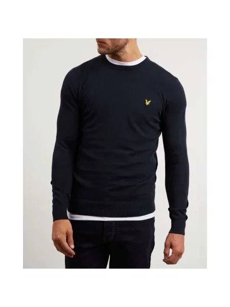 Sweter Lyle & Scott niebieski