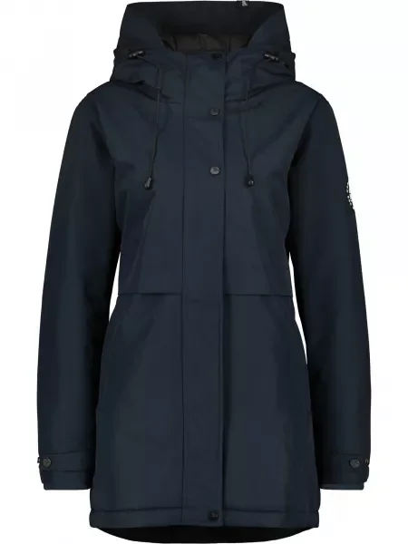 Alife and Kickin Přechodová parka MarlyAK marine modrá / černá bílá