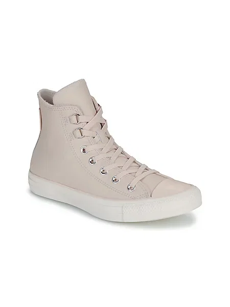 Usnjene superge Converse Chuck Taylor All Star bež