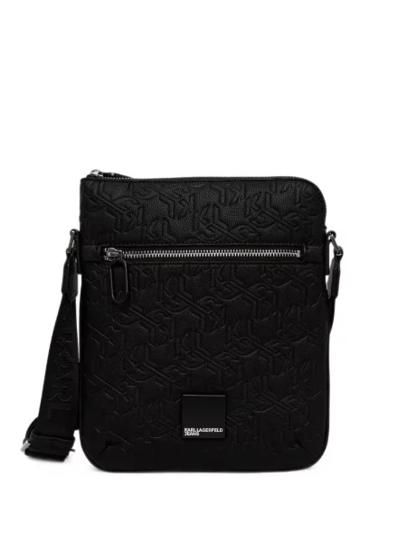Cu centură curea Karl Lagerfeld Jeans negru