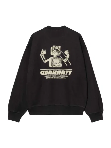 Bluza Carhartt Wip z nadrukiem czarna