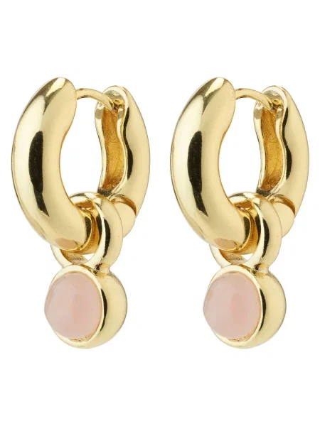 Pilgrim Uhani Evah zlata roza