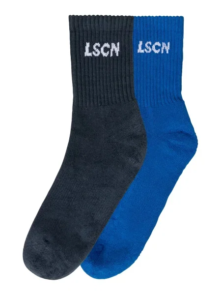 LSCN by LASCANA Zokni sötétkék fehér