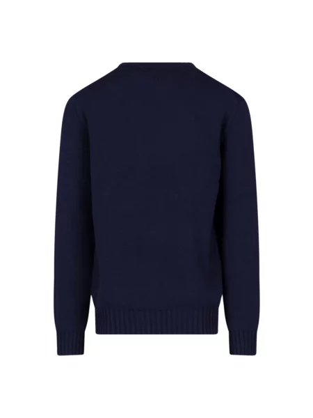 Długi sweter Polo Ralph Lauren z długim rękawem niebieski
