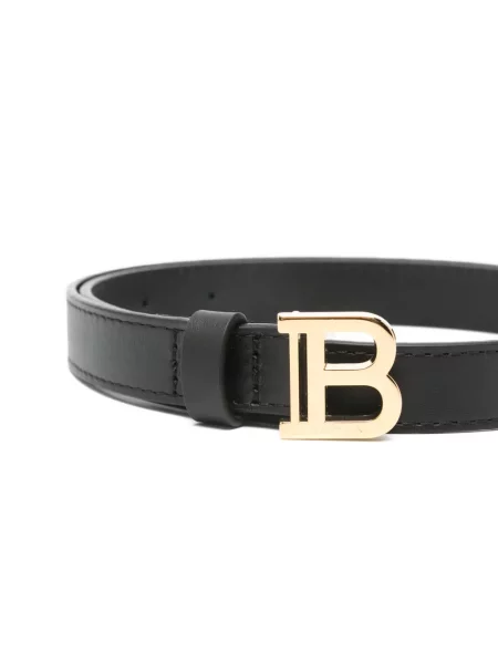 Pasek dziecięcy Balmain czarny