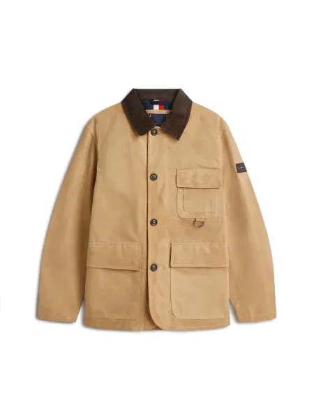 TOMMY HILFIGER Prehodna jakna / rjava bež