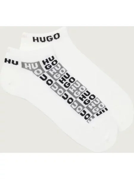 Hugo Bodywear Șosete/tălpici AS AARON CC alb
