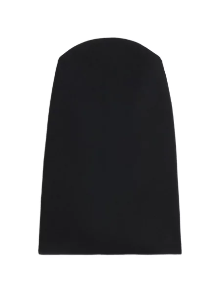 Fustă Jil Sander de lână negru