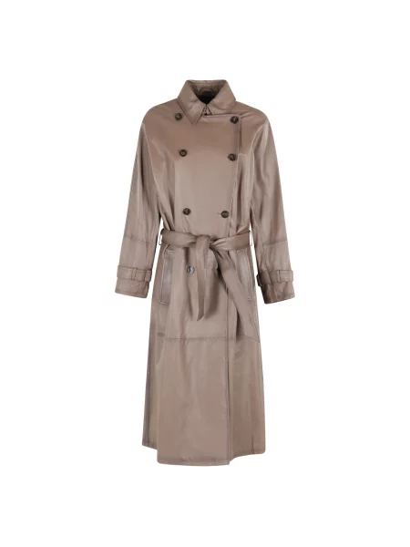 Trencz Emporio Armani brązowy