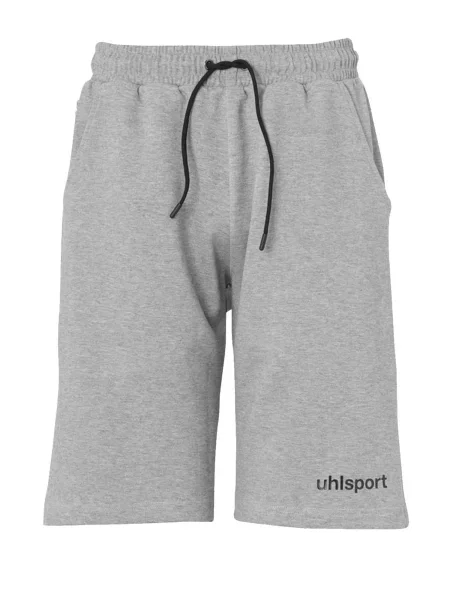 UHLSPORT Sportske hlače siva melange crna