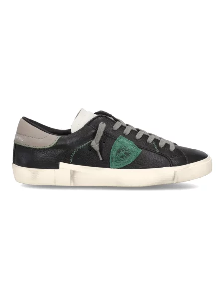 Buty do tenisa Philippe Model skórzane do tenisa czarne