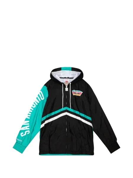 Geacă de vânt Mitchell & Ness negru