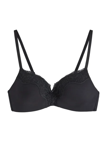 Lindex Sutien Flora' negru