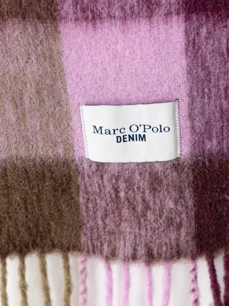 Pledas šalikas Marc O'polo su kutais violetinė