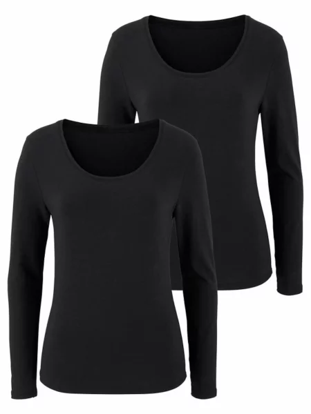 VIVANCE Tričko černá