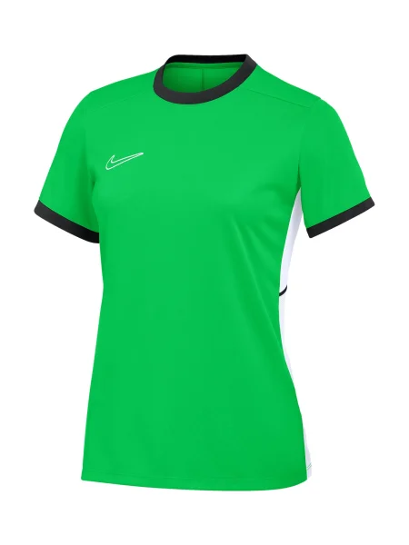 NIKE Tricou funcțional verde iarbă / negru alb
