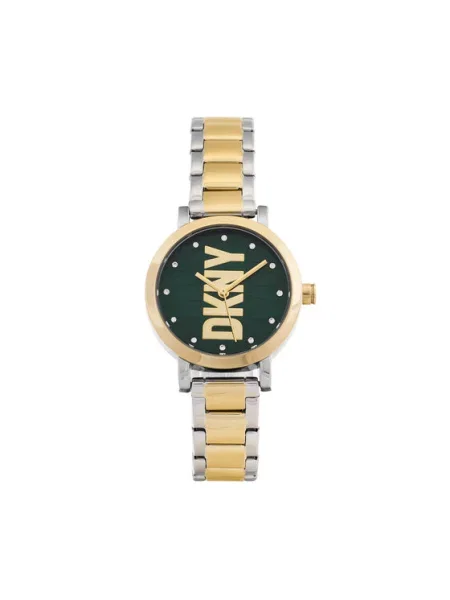 Hodinky DKNY Soho  Strieborná zelená