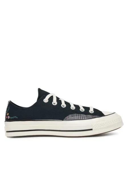 Converse Tornacipő Chuck 70 Varsity Vines fekete