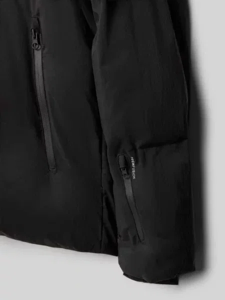 Kurtka z kapturem model ‘FUSION’ Jack & Jones czarna