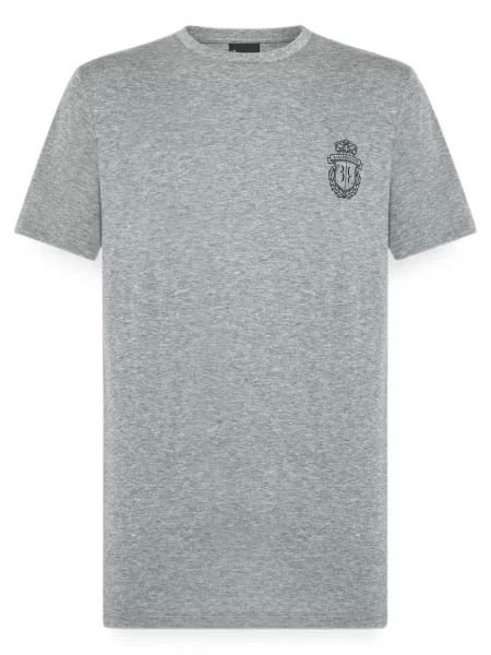 Tricou Billionaire cu autograf gri
