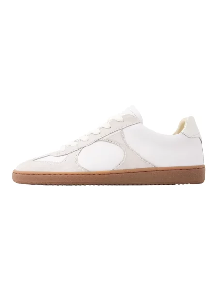 Sneakersy Nubikk skórzane białe
