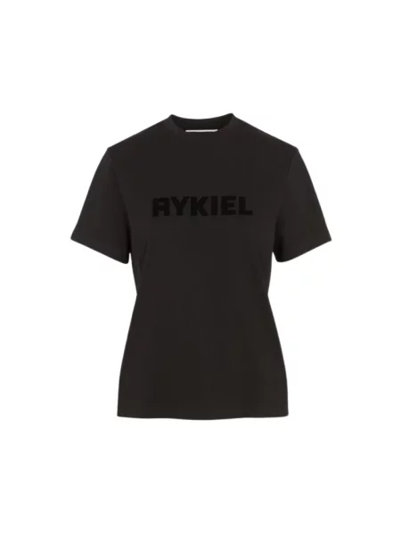 Koszulka Sonia Rykiel z logo czarna
