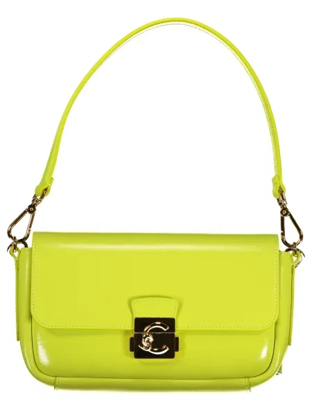 Torebka Coccinelle skórzana zielona