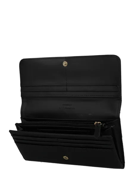 Valentino Bags peňaženka dámska z imitácie kože BRIXTON čierna