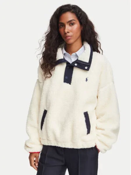Polo Ralph Lauren Fliso džemperis Kreminė