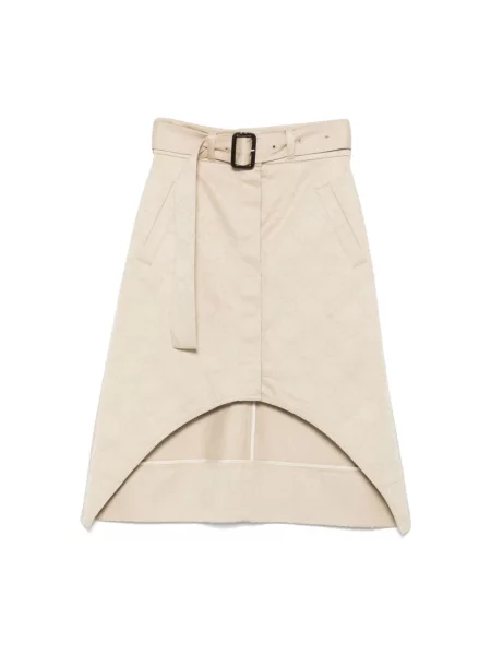 Spódnica midi Givenchy beżowa