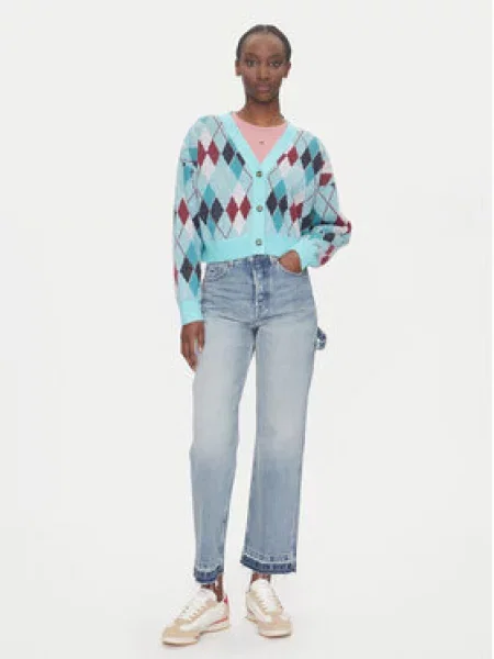 Tommy Jeans Kardigan zelená