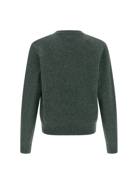 Sweter A.p.c. wełniany zielony