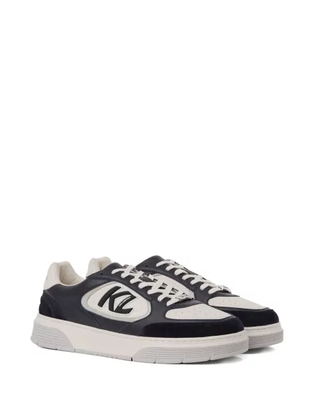 Sneakerși Karl Lagerfeld albastru