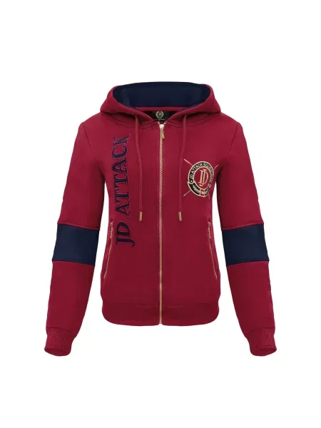 Bluza z zamkiem JD ATTACK Stefanie czerwona
