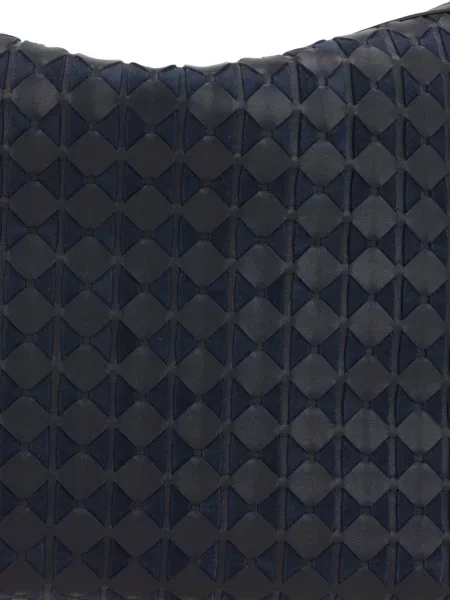 Kožna kožna torba Serapian plava