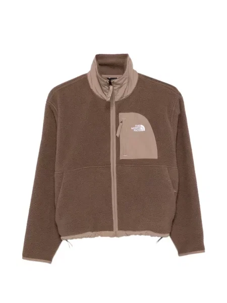Hanorac cu fermoar The North Face maro