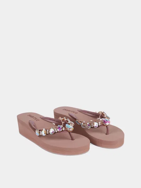 Шлепанцы Attizzare бежевые