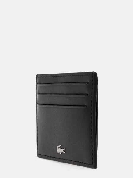 Lacoste Portofel de piele negru