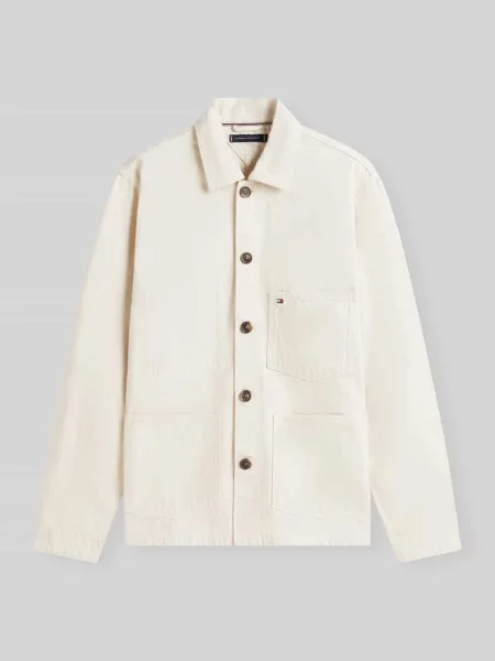 Kurtka koszulowa z czystej bawełny w kroju regular fit Tommy Hilfiger