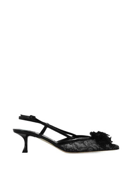 Pantofi cu toc Jimmy Choo slingback negru