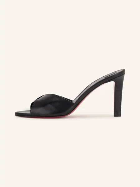 Klapki mules Christian Louboutin czarne
