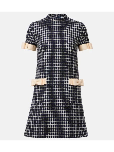 Rochie Valentino de lână albastru