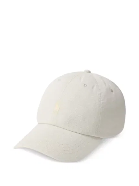 Polo Polo Ralph Lauren με κέντημα με στρογγυλή λαιμόκοψη λευκό