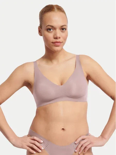 Бюстгальтер Sloggi без кісточок сірий