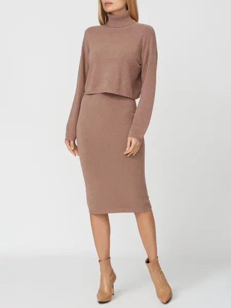 Спідниця Kontatto коричнева